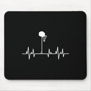 Alfombrilla De Ratón Heartbeat de baloncesto 1