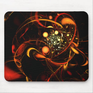 Alfombrilla De Ratón Heartbeat Resumen Arte Mousepad