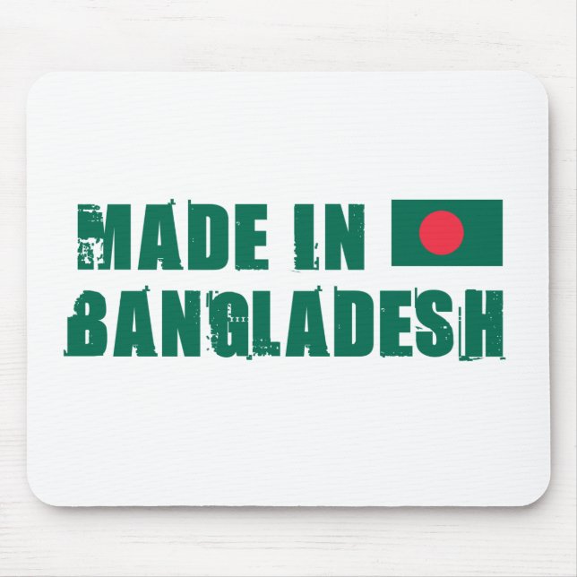 Alfombrilla De Ratón Hecho en Bangladesh (Frente)