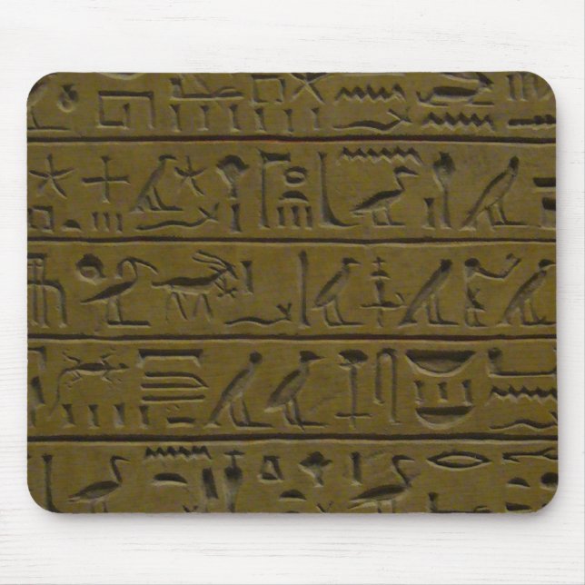 Alfombrilla De Ratón Heiroglyph Mousepad (Frente)