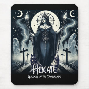 Alfombrilla De Ratón Hekate Diosa de las Encrucijadas Espíritus Fantasm
