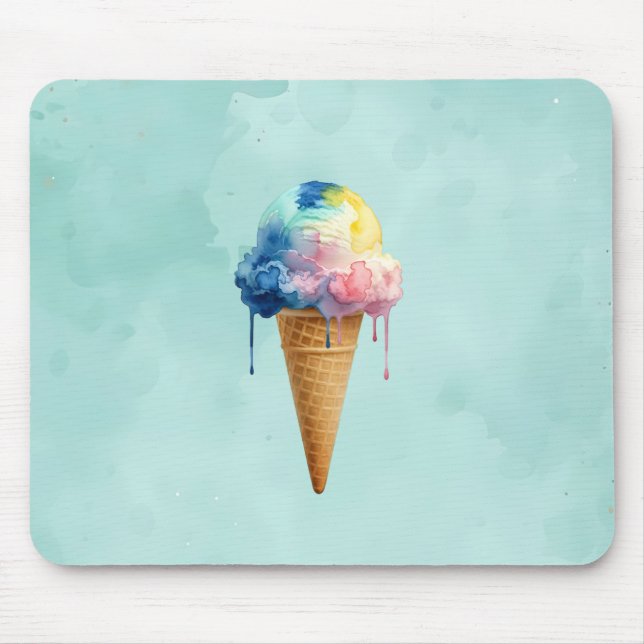 Alfombrilla De Ratón Helado (Frente)