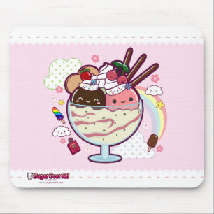 Alfombrilla De Ratón Helado de Kawaii