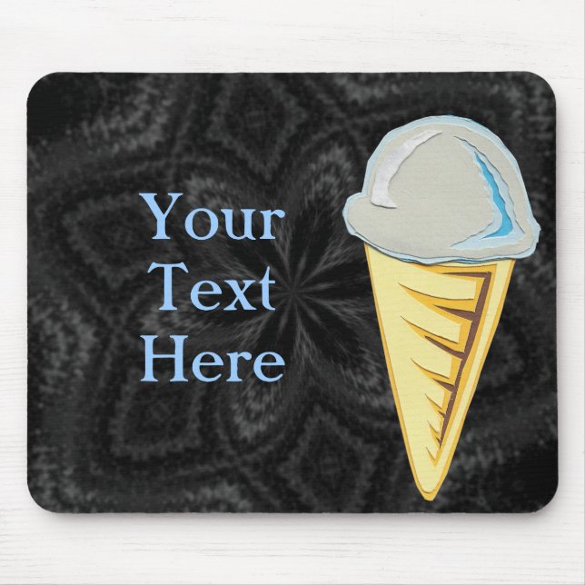 Alfombrilla De Ratón Helado Mousepad (Frente)