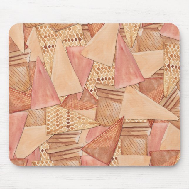 Alfombrilla De Ratón Helados de Crema (Frente)