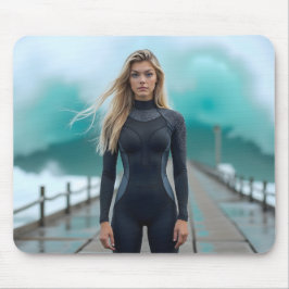 Alfombrilla De Ratón Helena Chevalier y la ola creciente