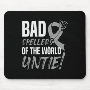 Alfombrilla De Ratón Hélices Del Mundo Untie Dislexia Sensibilización 1