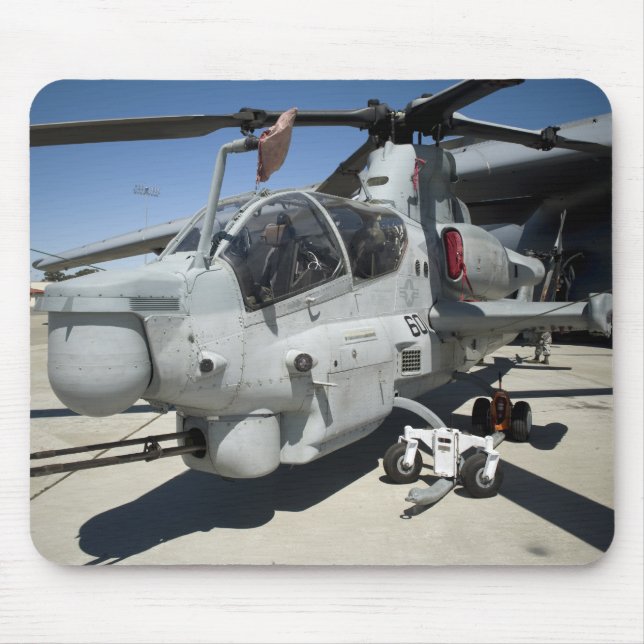 Alfombrilla De Ratón Helicóptero de ataque AH-1Z Super Cobra (Frente)