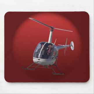 Alfombrilla De Ratón Helicóptero de helicóptero volador Mousepad