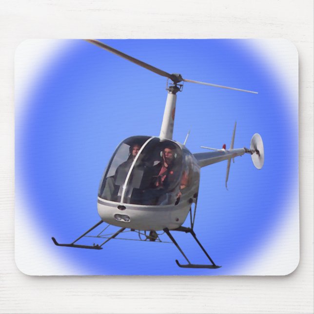 Alfombrilla De Ratón Helicóptero Mousepad & Keepsakes Helicopter Gifts (Frente)