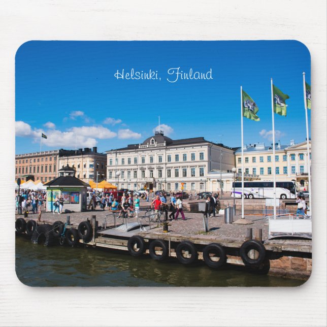 Alfombrilla De Ratón Helsinki Cityscape (Frente)