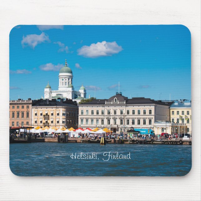 Alfombrilla De Ratón Helsinki Cityscape (Frente)