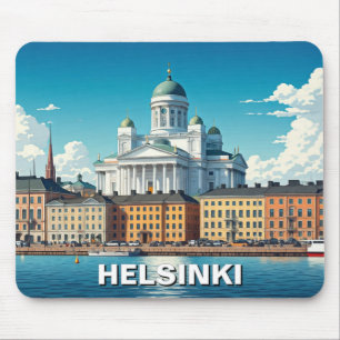Alfombrilla De Ratón Helsinki Finlandia Viaje