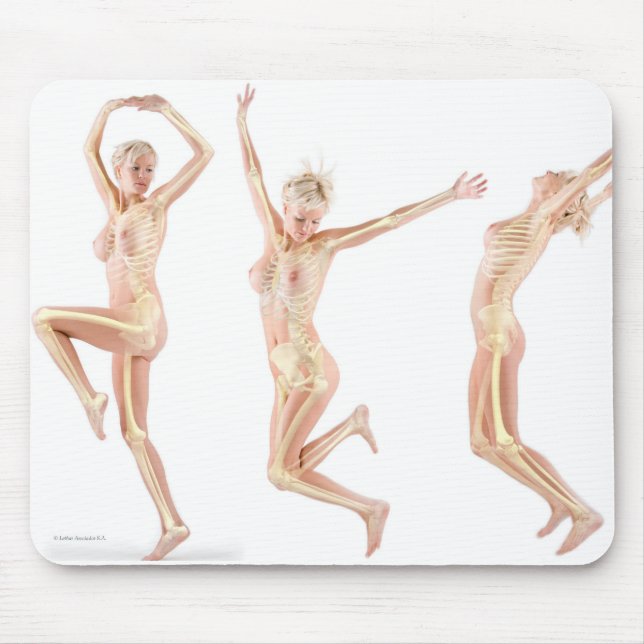 Alfombrilla De Ratón Hembra de salto (Frente)