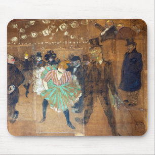 Alfombrilla De Ratón Henri de Toulouse-Lautrec - Baile en el Rouge