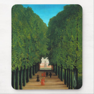 Alfombrilla De Ratón Henri Rousseau, Avenida en el Parque de Saint Clou