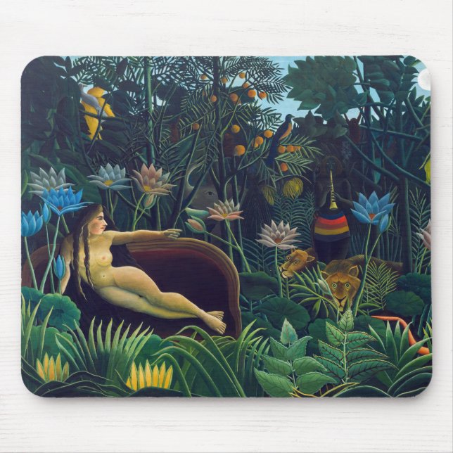 Alfombrilla De Ratón Henri Rousseau - El sueño / Le Reve (Frente)