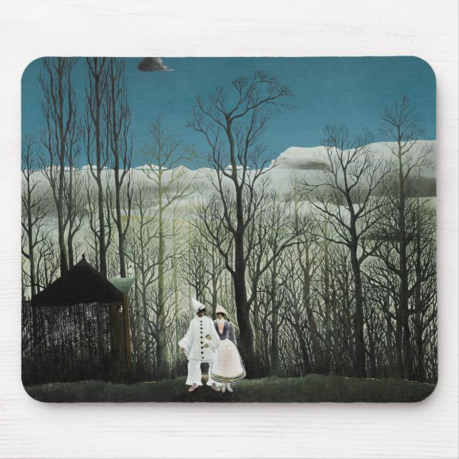 Alfombrilla De Ratón Henri Rousseau - Noche de Carnaval (Frente)