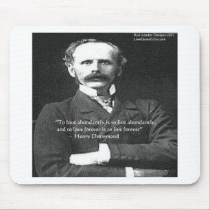 Alfombrilla De Ratón Henry Drummond "Ama 4Siempre" Regalos de Citas de 