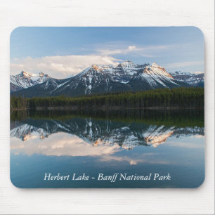 Alfombrilla De Ratón Herbert Lake, Alberta, Canada mousepad