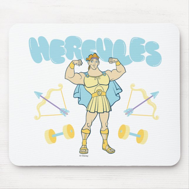Alfombrilla De Ratón Hercules Arrows and Dumbbells Flex Mouse Pad (Frente)