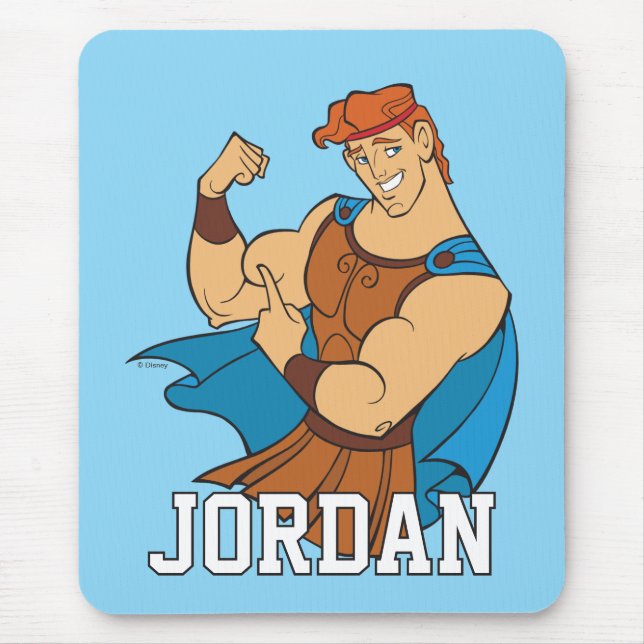 Alfombrilla De Ratón Hercules Bicep Flex Mouse Pad (Frente)