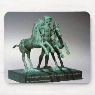 Alfombrilla De Ratón Hércules que somete los caballos de Diomedes,