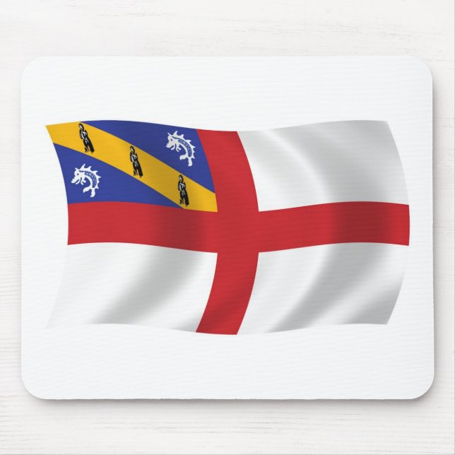 Alfombrilla de ratón Herm Flag (Frente)