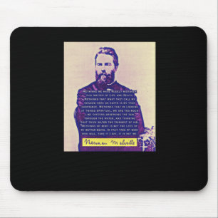 Alfombrilla De Ratón Herman Melville Cita Tintas Que Hemos Equivocado E