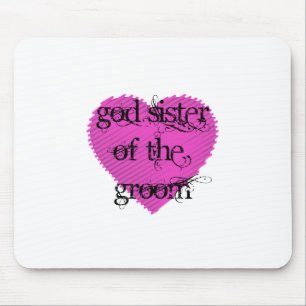 Alfombrilla De Ratón Hermana de Dios del Groom