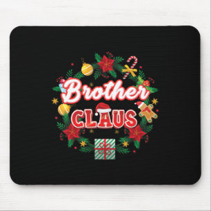 Alfombrilla De Ratón Hermano Claus Navidades Santa Laurel Wreath Mistle