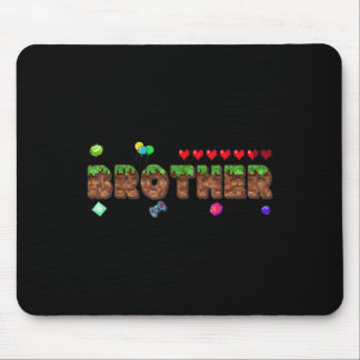 Alfombrilla De Ratón Hermano Del Cumpleañero Juego De Pixeles Emparejan