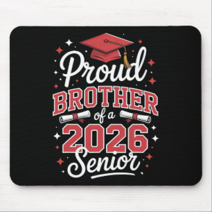 Alfombrilla De Ratón Hermano Orgulloso De Un Graduado De Último Año 202