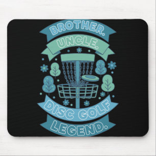 Alfombrilla De Ratón Hermano Tío Leyenda del Disc Golf Nner
