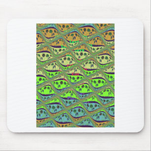 Alfombrilla De Ratón Hermosa Belleza Floral en Jardín Ecléctico