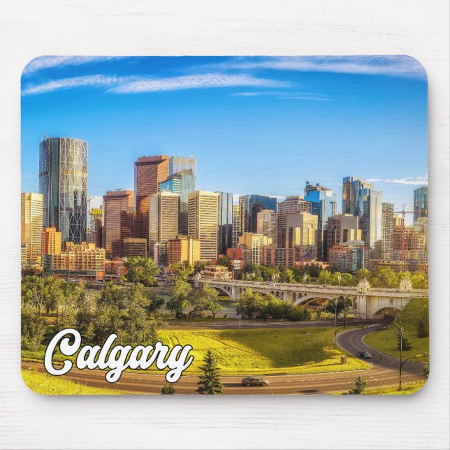 Alfombrilla De Ratón Hermosa Calgary, Alberta, Canadá (Frente)