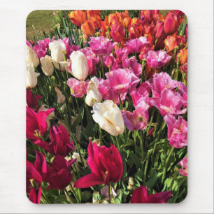 Alfombrilla De Ratón Hermosa cama Tulip Garden, Oregón