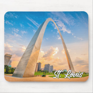 Alfombrilla De Ratón Hermosa Ciudad De St. Louis, Missouri, Estados Uni