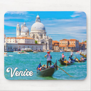 Alfombrilla De Ratón Hermosa Ciudad De Venecia, Italia