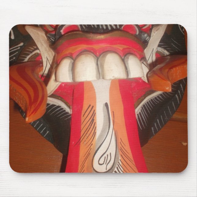 Alfombrilla De Ratón Hermosa e impresionante lengua lúdica: un toque de (Frente)