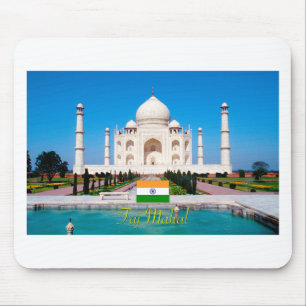 Alfombrilla De Ratón Hermosa foto de Taj-Mahal India Pro
