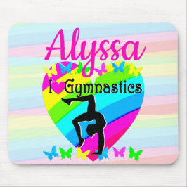 ALFOMBRILLA DE RATÓN HERMOSA GIMNASTICA DE AMOR PARA EL DISEÑO
