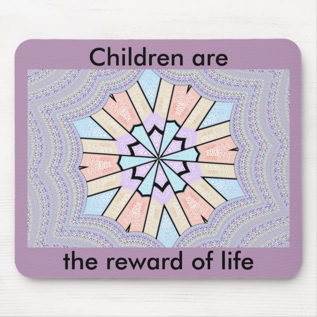 Alfombrilla De Ratón Hermosa impresión de arte geométrico suave y suave (Frente)