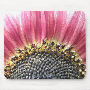 Alfombrilla De Ratón Hermosa Mousepad de girasol rosado