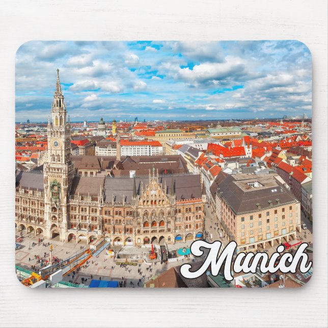Alfombrilla De Ratón Hermosa Munich, Alemania (Frente)