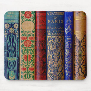 Alfombrilla De Ratón Hermosas espinas de libros