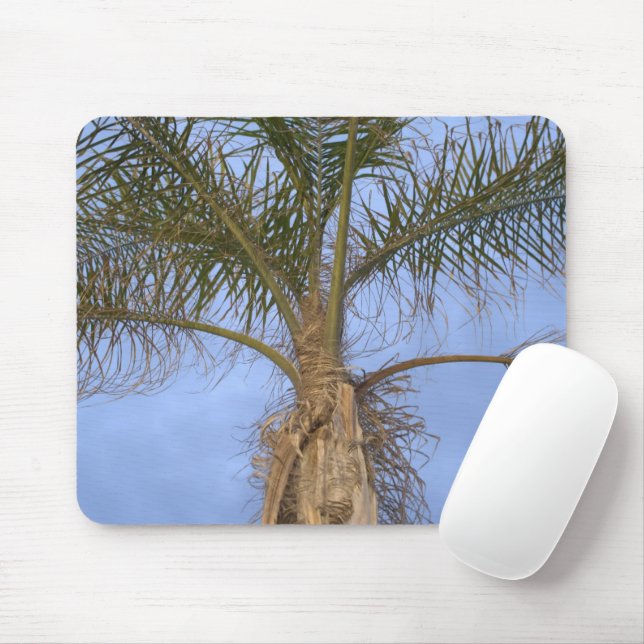 Alfombrilla De Ratón Hermoso acercamiento de Palm Tree Mousepad (Con ratón)