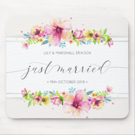 Alfombrilla De Ratón Hermoso apenas casado casando el | Mousepad