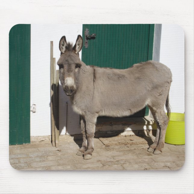 Alfombrilla De Ratón Hermoso burro (Frente)
