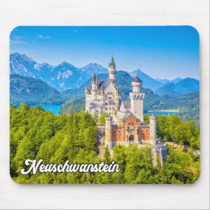 Alfombrilla De Ratón Hermoso Castillo Neuschwanstein, Alemania